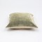 Stonewashed Cotton Velvet Throw Pillow – 18"x18" Decorative Cushion with Handstitched Edges